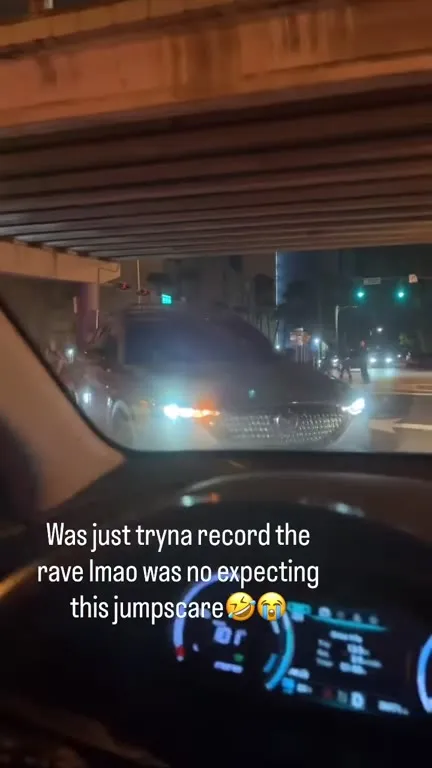 Unexpected Rave Street Jumpscare