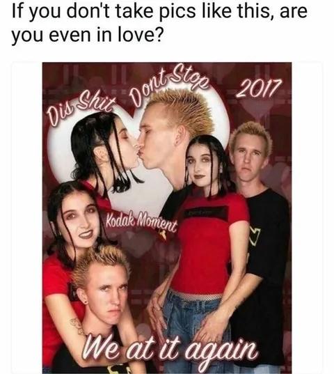 Dis Shit Don't Stop Couple Photo