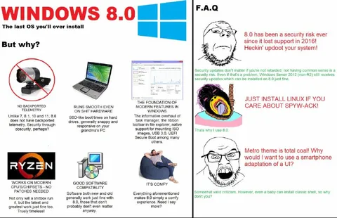 Windows 8.0 Security Risk Meme