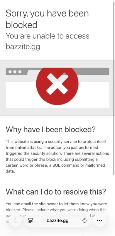 Bazzite Access Blocked