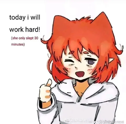 Today I Will Work Hard