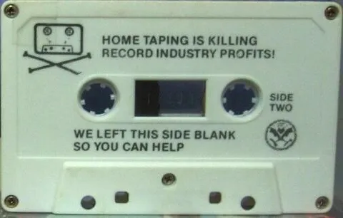 Home Taping Is Killing Profits