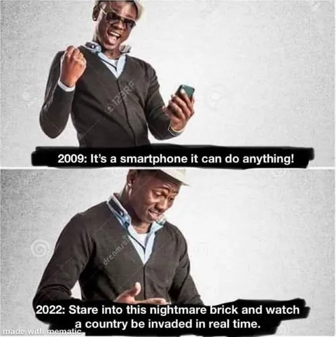 Smartphone Then and Now