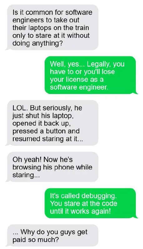Software Engineer Debugging