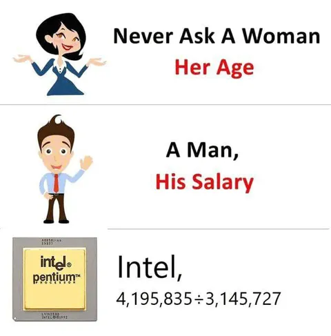 Never Ask Intel Its Age