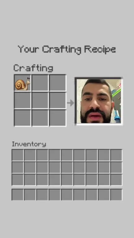 Your Crafting Recipe Becomes a Man