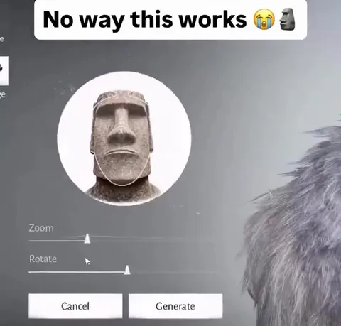 No Way This Works Face Scan