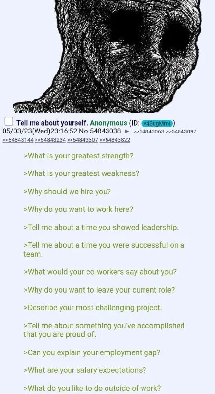 The Interview That Never Ends