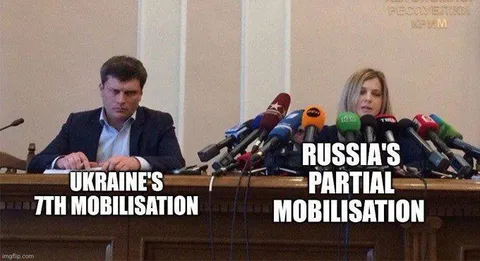 Ukraine’s 7th Mobilisation vs Russia’s Partial Mobilisation