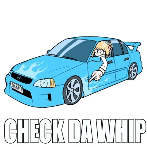 Check Da Whip Car Meme