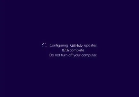 GitHub Updates at 87%