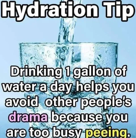 Hydration Tip Peeing