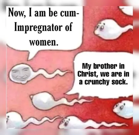 Sperm in a Crunchy Sock