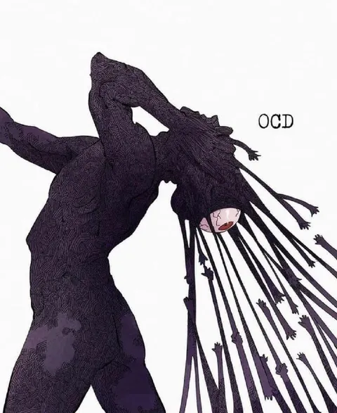 OCD Monster Reaching Everywhere