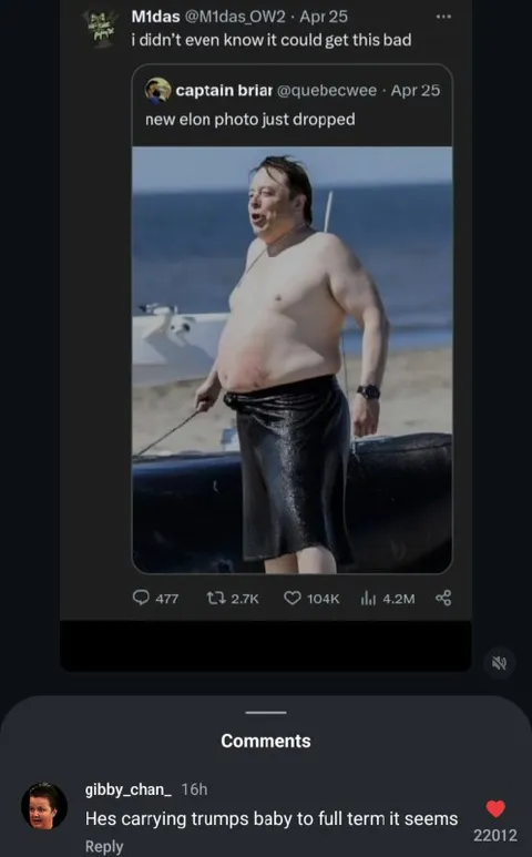 Elon Carries Trump’s Baby