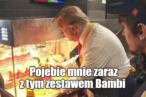 Trumpowi odbija od zestawu Bambi