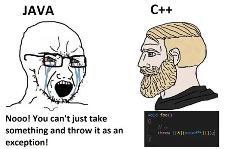 Java Cries Over C++ Exceptions