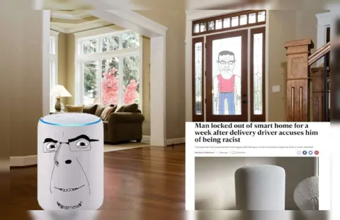 Smart Home Locks Out Racist Man
