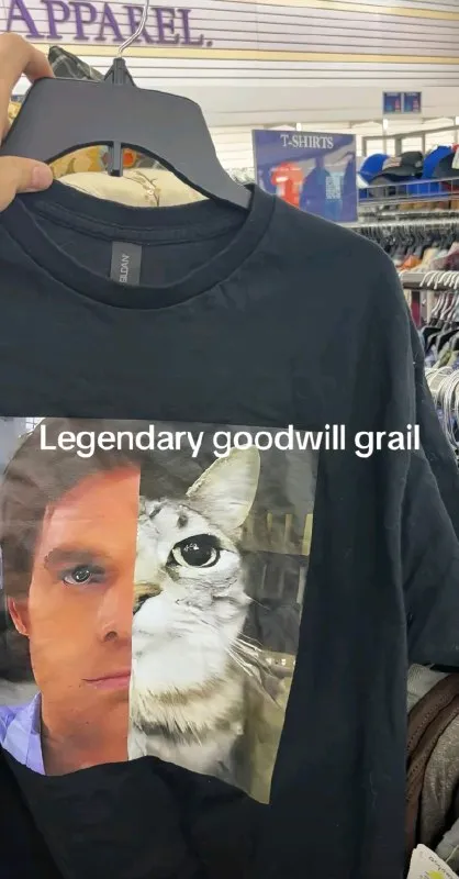 Legendary Goodwill Cat Shirt
