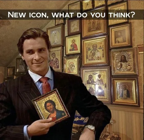 Patrick Bateman Shows New Icon
