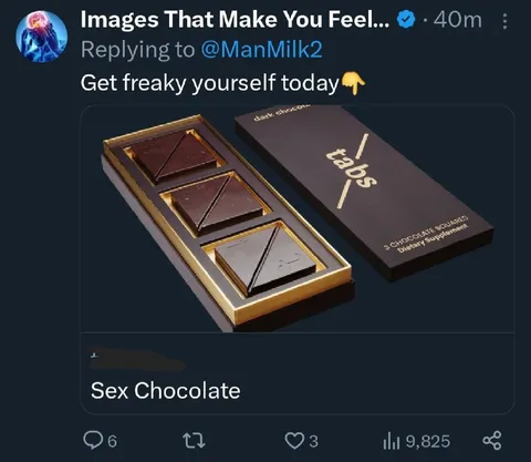 Sex Chocolate Tabs