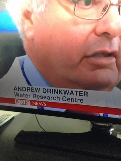 Andrew Drinkwater on BBC News