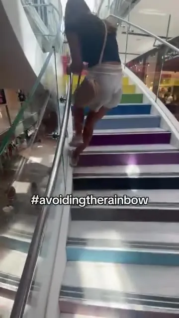 Avoiding the Rainbow Stairs