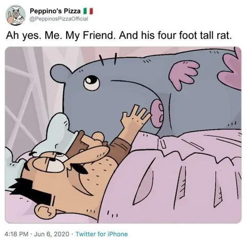 Four-Foot-Tall Rat Friend