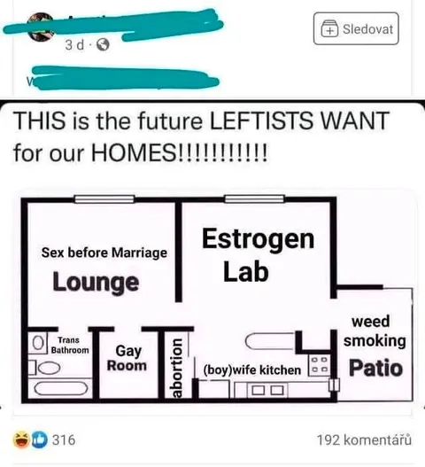 Leftist Future Home Floor Plan