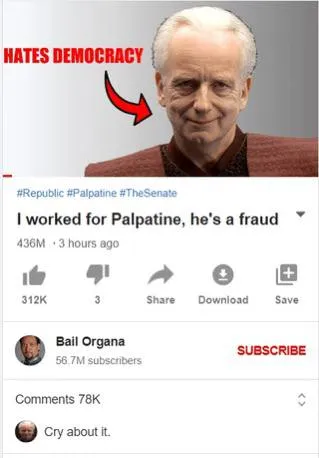 Palpatine Hates Democracy
