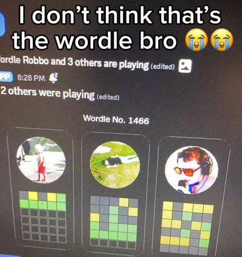 I Don't Think That's Wordle Bro