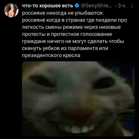 Россияне никогда не улыбаются