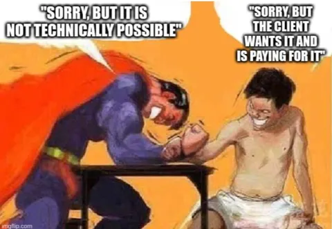 Technically Impossible Client Request