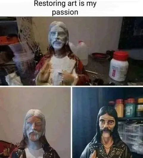 Restoring Art Is My Passion