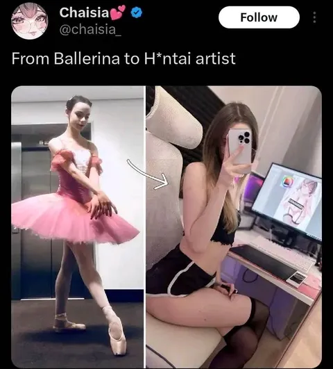 From Ballerina to H*ntai Artist
