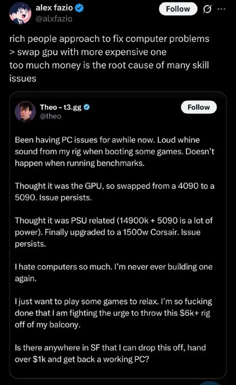 Expensive PC Still Broken
