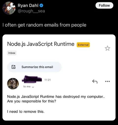 Node.js Destroyed My Computer