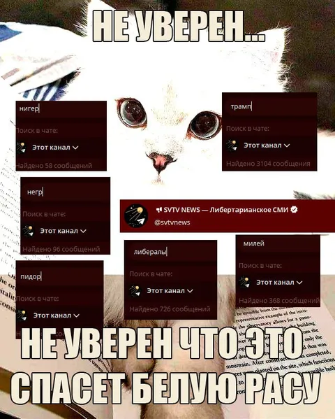 Не уверен, что спасет белую расу
