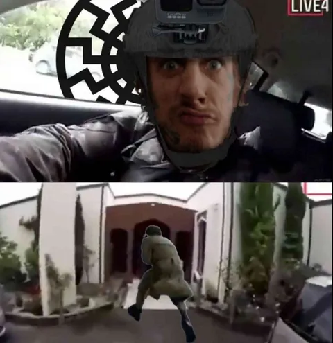 Боец странно танцует у дома