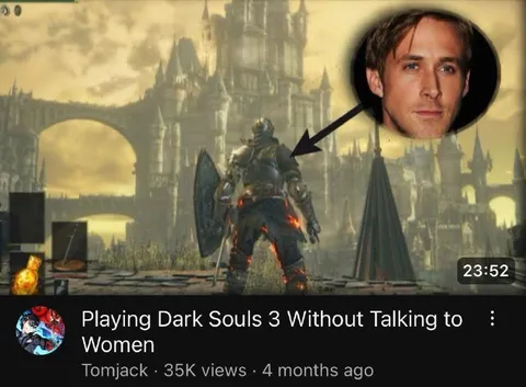Playing Dark Souls 3 Without Talking to Women
