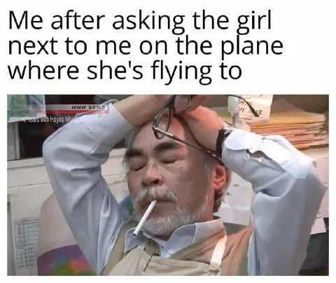 Miyazaki Plane Conversation Reaction