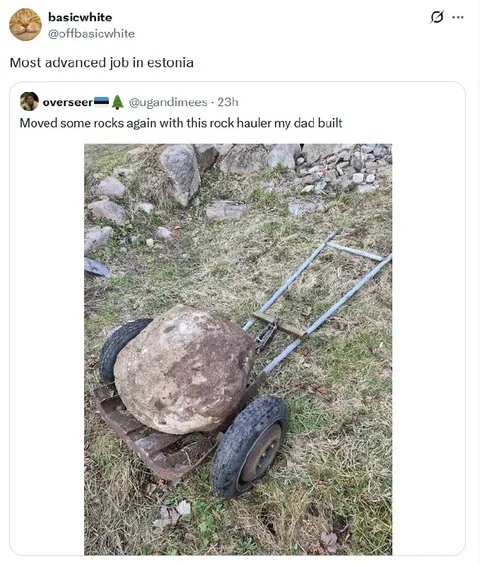 Estonia's Advanced Rock Hauler