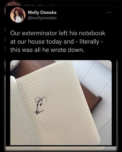 Exterminator Draws a Mouse