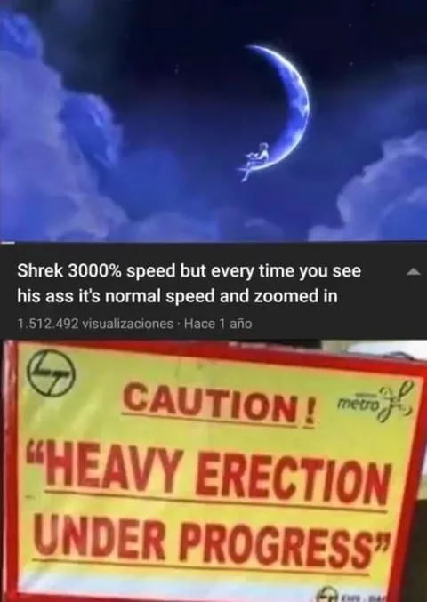 Shrek 3000% Speed Ass Zoom