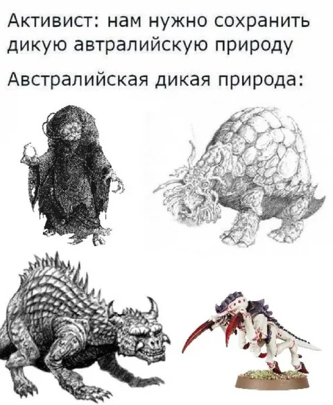 Австралийская дикая природа