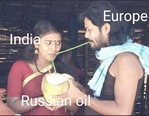 Russian Oil Connects India and Europe