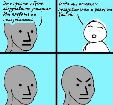 Гугл жертвует пользователями ради YouTube