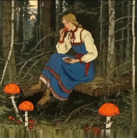 Лесная ведьма превращается в диджея