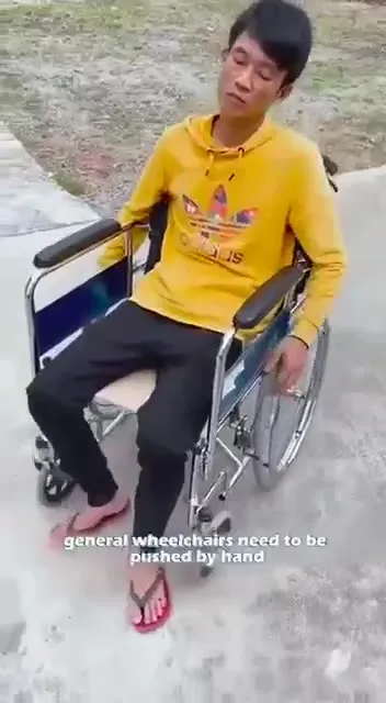 Cycling Wheelchair Test Ride